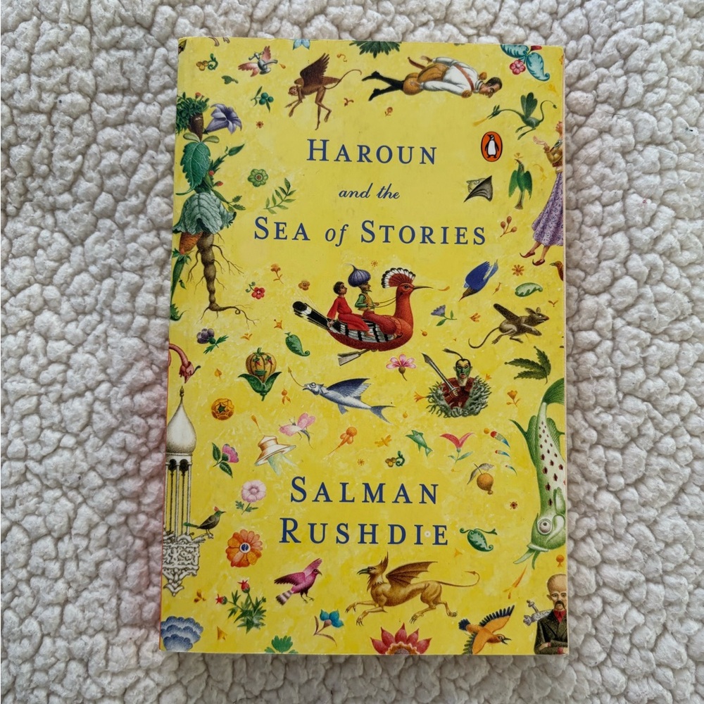 Haroun and the Sea of Stories softcover book by Salman Rushdie